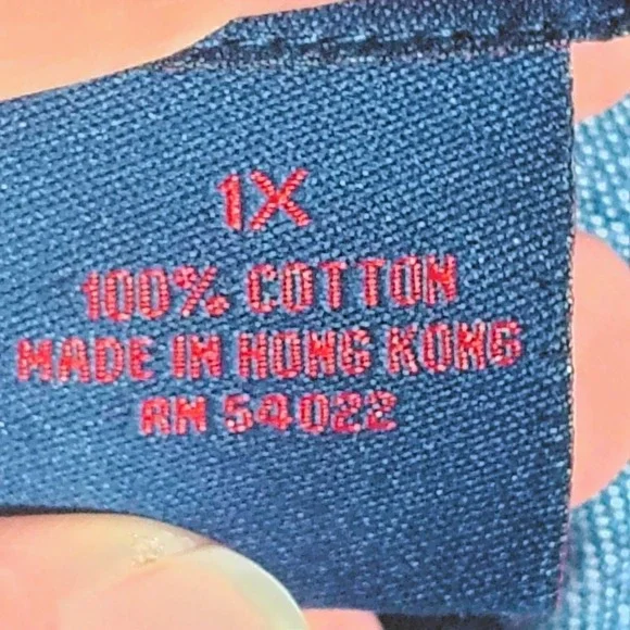 DENIM &‎ CO cowgirl 1X Blue Denim Button Front Blazer Jacket 100% Cotton vintage - Picture 7 of 8